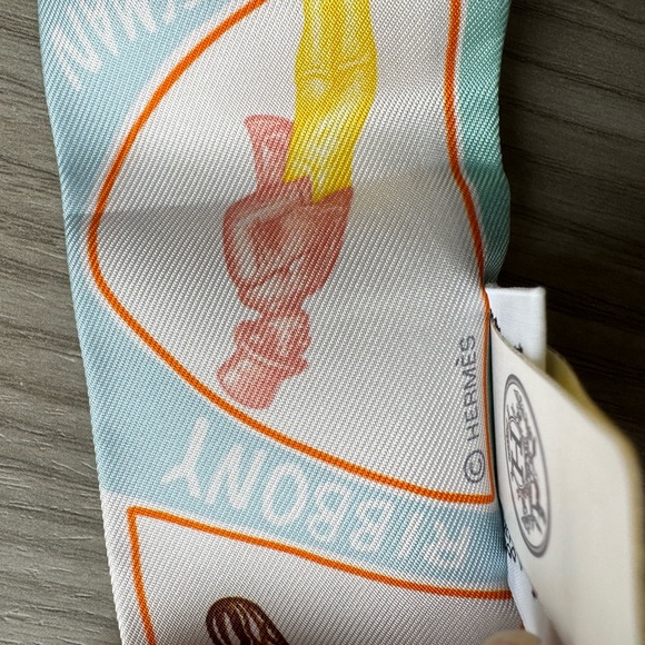 Hermes funny ice cream twilly - Picture 6 of 12